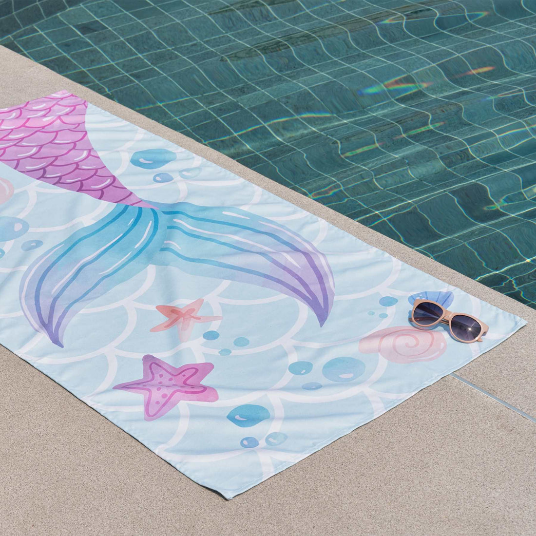 Kids Beach Towel - La Sirene