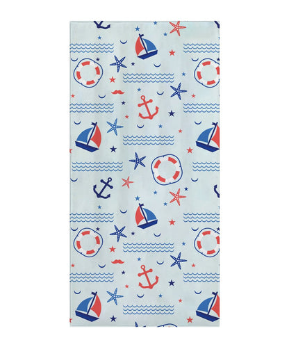 a Quick Dry, Sand Free, Light Weight, Compact and Ecofriendly Microfiber Beach Towel from La Toalla designed for kids